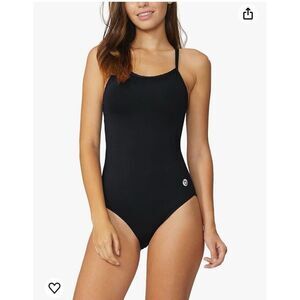 NWT! Baleaf athletic training adjustable one piece swimsuit black Sz‎ 36 Medium